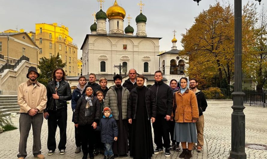 Паломническая поедка в Сретенский мужской монастырь г. Москвы.