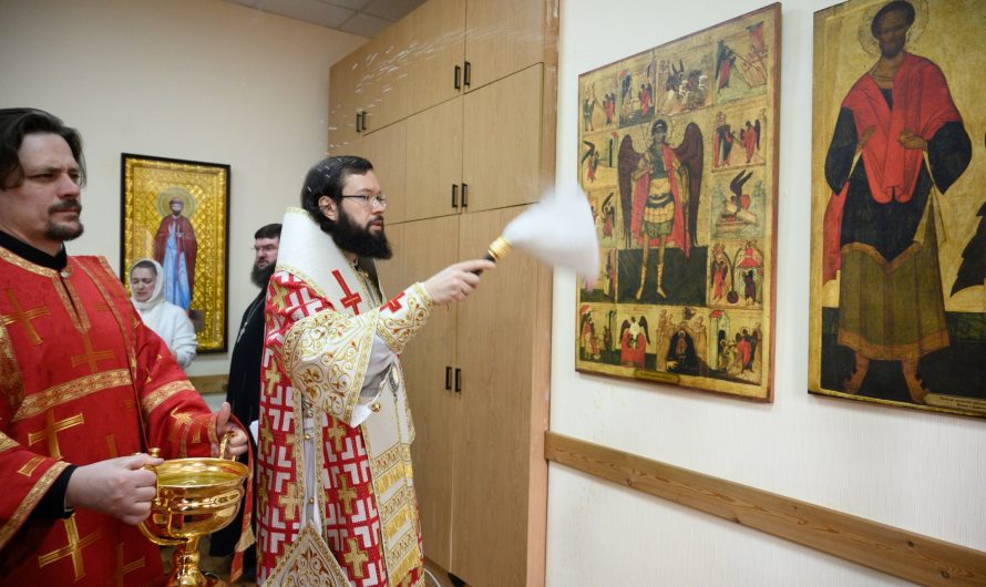 Малое освящение храма Георгия Победоносца при Третьем Центральном военном клиническом госпитале имени А. А. Вишневского, филиале № 2